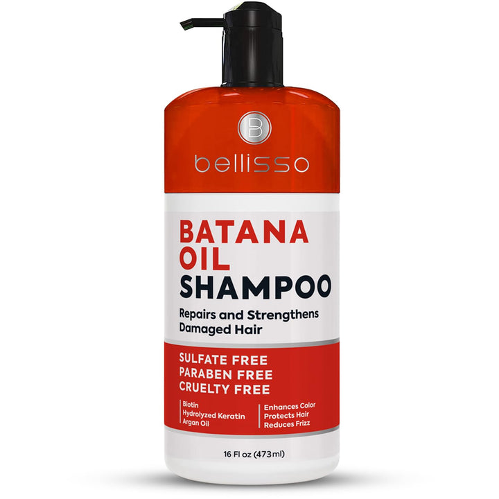 BELLISSO front bottle shot showing label and 16 fl oz size for clear product recognition