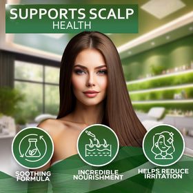 BELLISSO botanical ingredients with castor oil and rosemary showing natural nourishment benefits