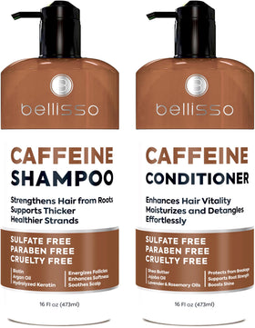 Bellisso front packaging showing the volumizing duo and clear benefits