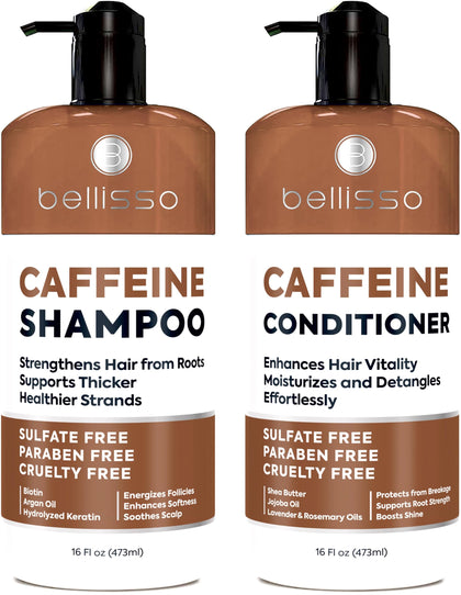 Bellisso front packaging showing the volumizing duo and clear benefits