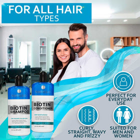 BELLISSO label ingredients close-up showing biotin and keratin benefits
