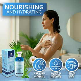 BELLISSO product on bathroom shelf in lifestyle setting suggesting daily routine