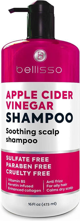 Bellisso bottle front packaging showing brand and clean formulation benefit