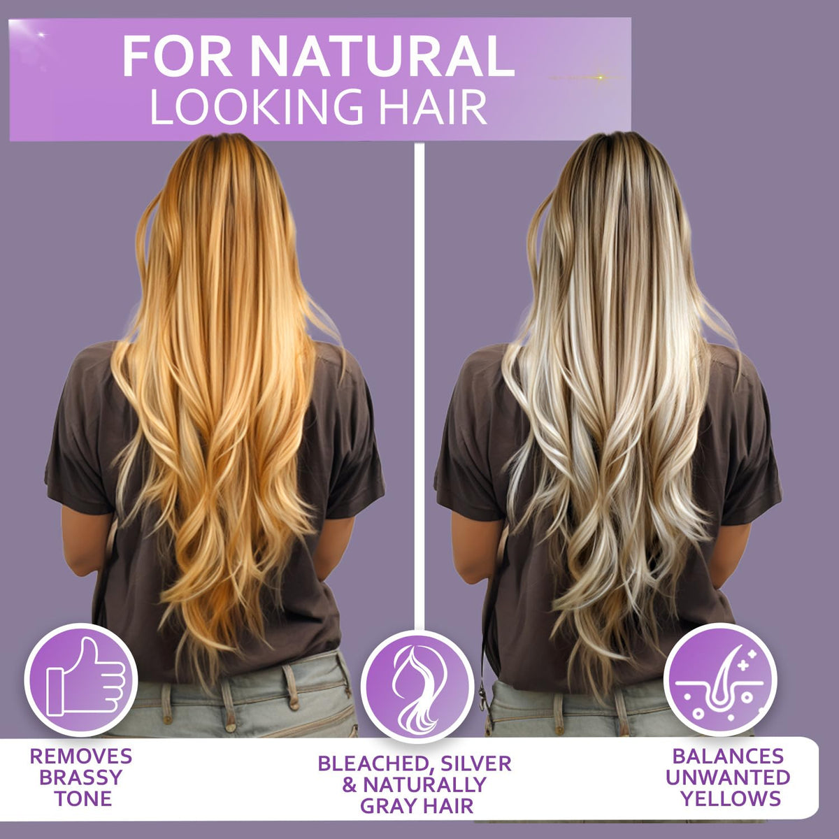 BELLISSO creamy violet conditioner texture highlighting hydrating formula