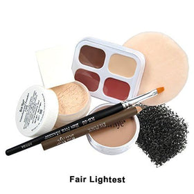 Ben Nye fair kit in use application on model demonstrating even coverage benefit