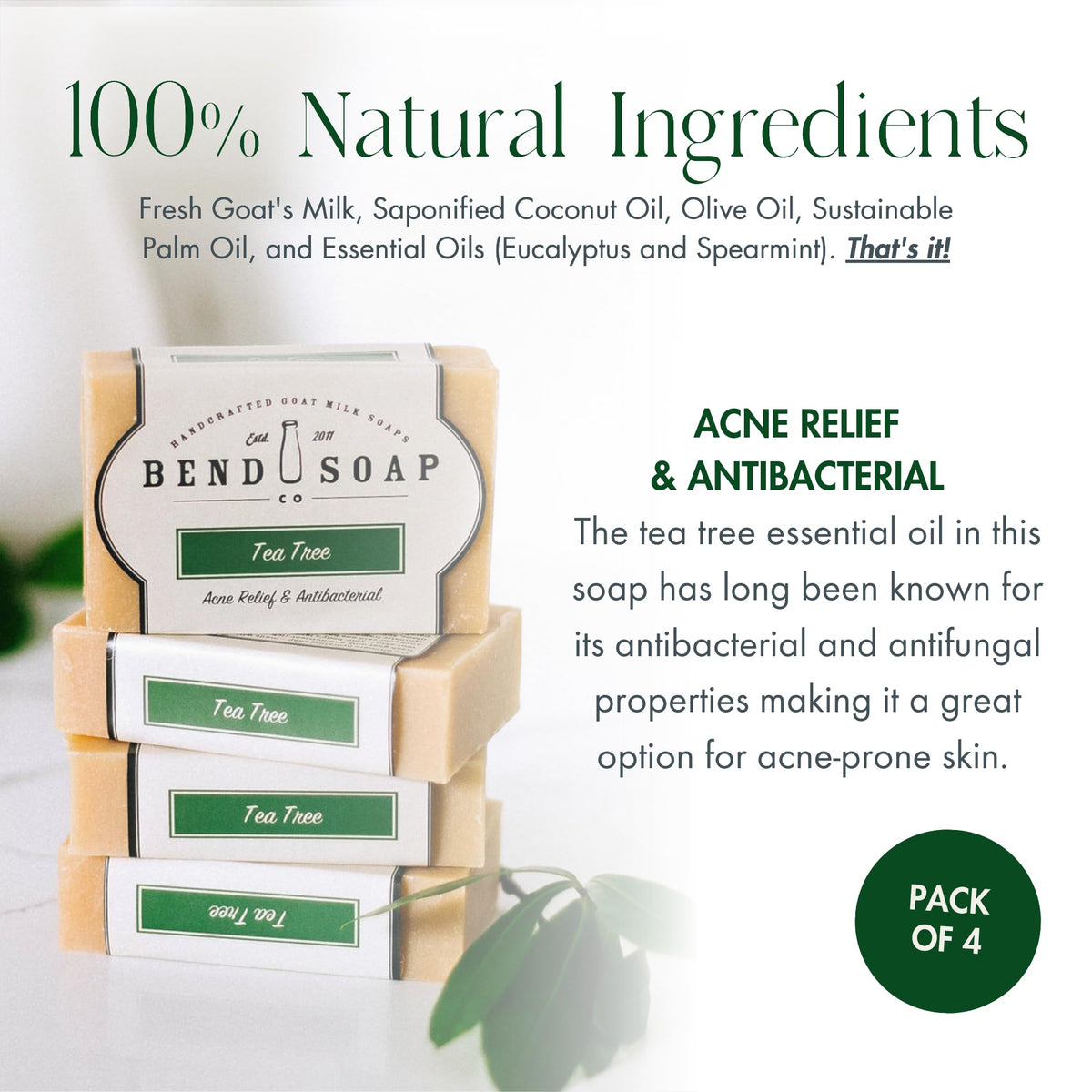 Bend Soap Company soap bar close-up texture highlighting creamy lather benefits