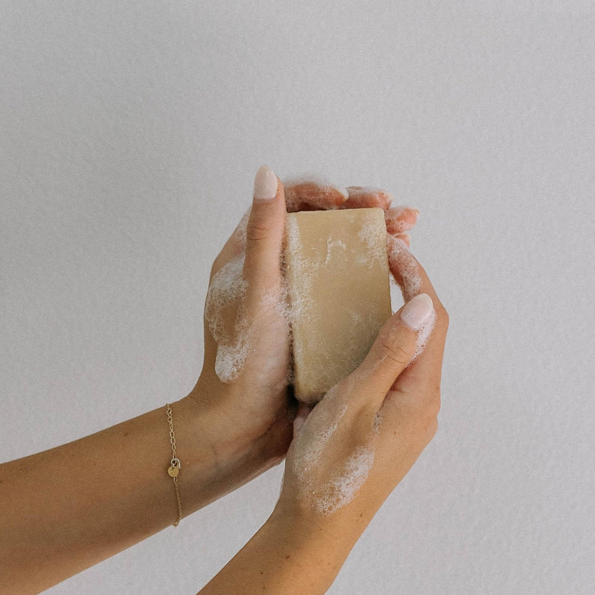 Bend Soap Company displayed in bathroom setting suggesting daily use