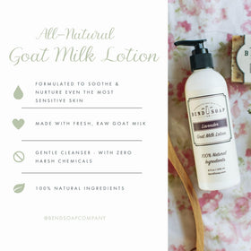 Bend Soap Company pump dispenser detail for easy, controlled daily application