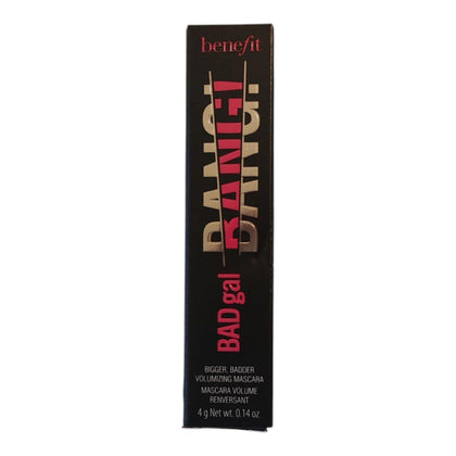 Benefit Bad Gal Bang front packaging showing tube and label for bold volume