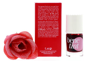 Benefit Benetint brush applicator close-up offering precise, controlled application