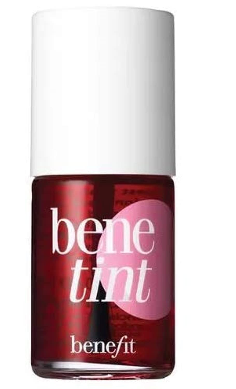 Benefit Benetint mini front packaging shows product and travel-ready benefit