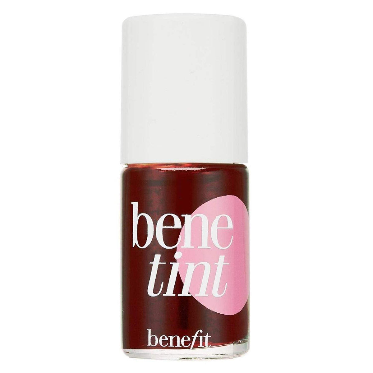 Benefit Benetint travel-size front packaging showing compact bottle and label, ideal for portability