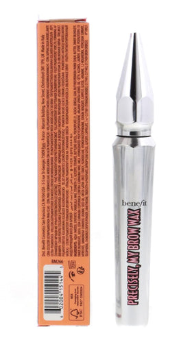 Benefit Precisely My Brow Wax dual-ended brush close-up for precise application and mess-free shaping