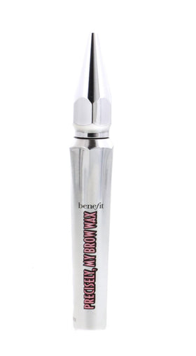 Benefit Precisely My Brow Wax applied on model brows showing defined shape and natural-looking hold
