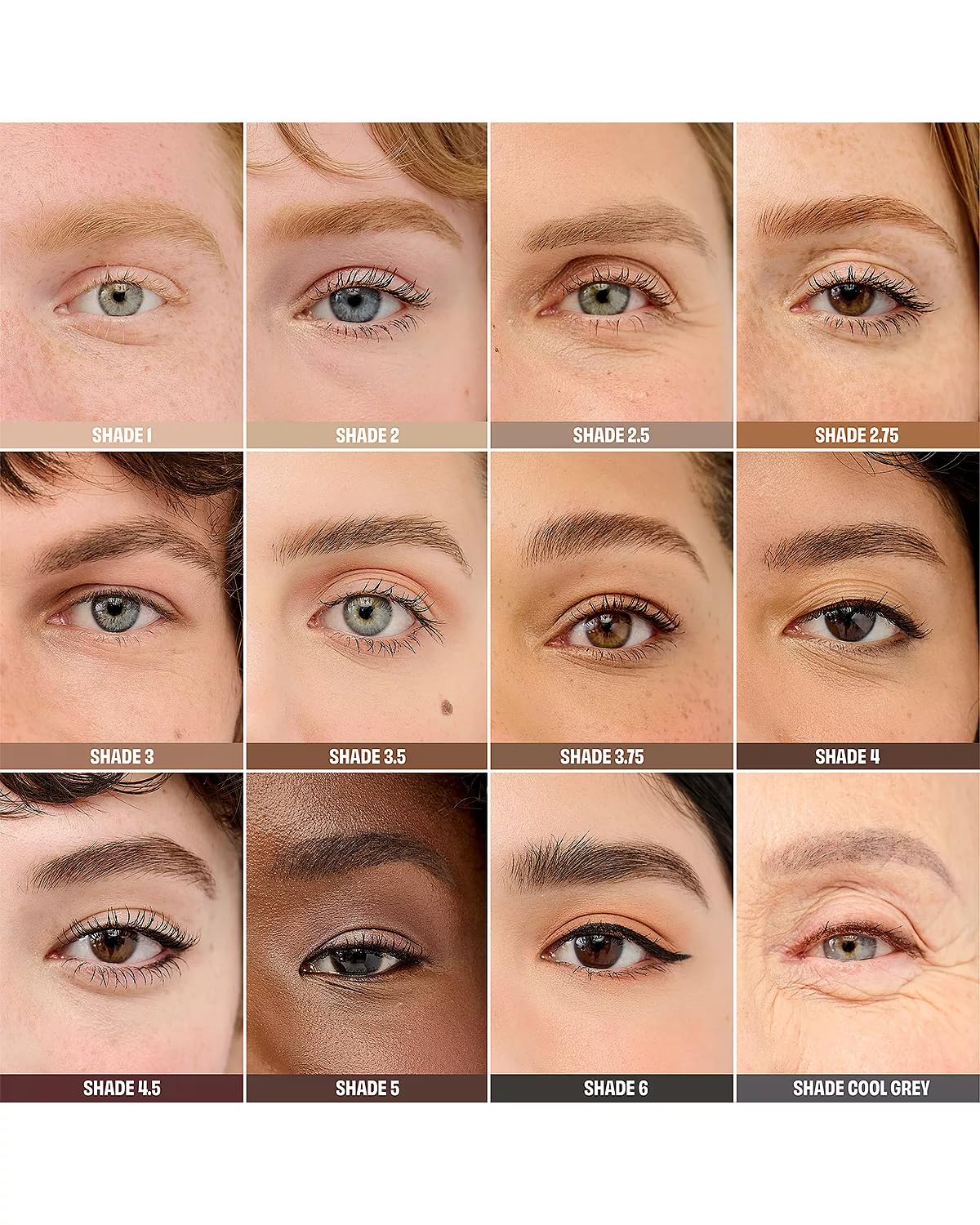 Benefit brow wax applied in makeup routine to shape and define brows