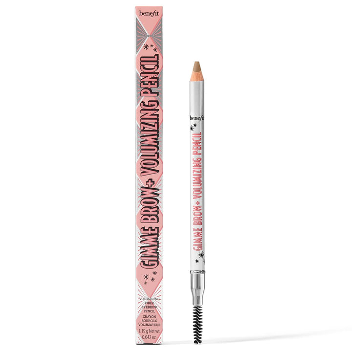 Benefit Gimme Brow front packaging showing pencil and shade label, easy identification