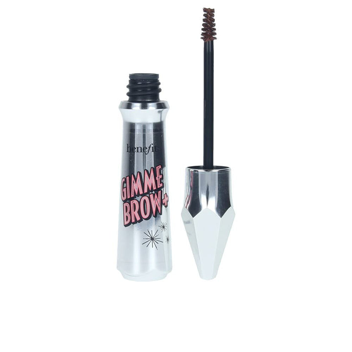 Benefit Gimme Brow front packaging showing warm auburn shade and compact size for travel