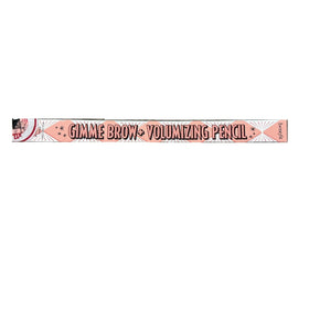 Benefit Gimme Brow front view pencil showing slim design and quick application benefit