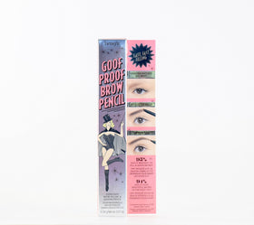 Benefit front packaging showing product and shade for quick choice
