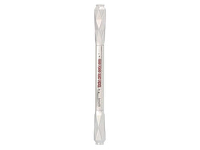 Benefit Goof Proof tip close-up highlighting the custom non-sharpen shape for precise strokes