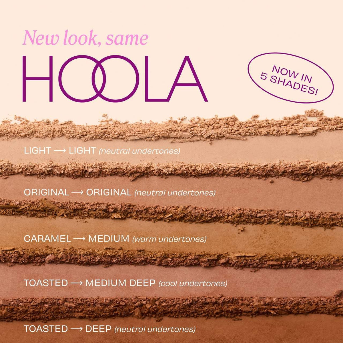 Benefit Hoola powder being applied with bronzer brush demonstrating natural definition