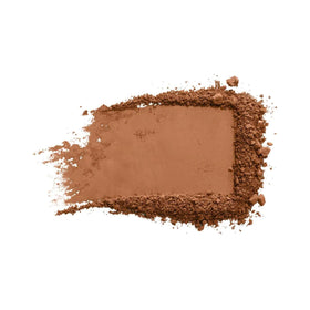Benefit Hoola swatch close-up on skin showing smooth matte texture and blendability
