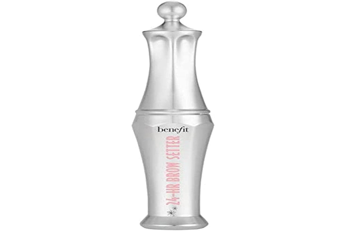 Benefit mini brow setter front packaging clearly labeled and travel friendly
