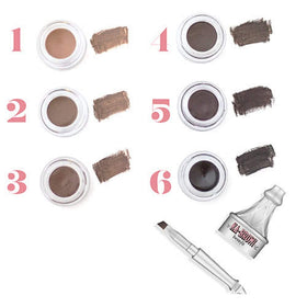 Benefit mini Ka-BROW! shown in hand to indicate size and portability