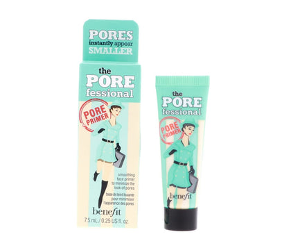 Benefit front packaging showing the primer tube and brand clearly