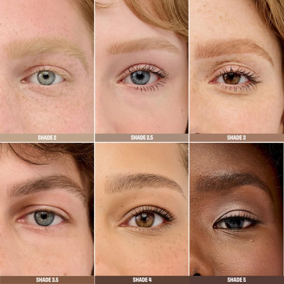 Benefit Precisely My Brow Detailer in hand showing compact size and control