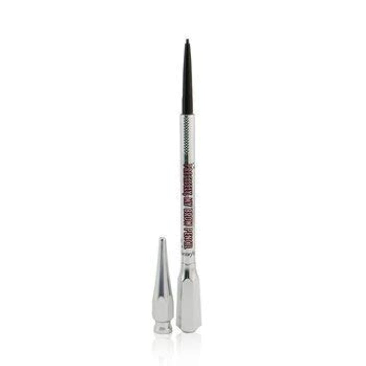 Benefit precisely my brow pencil front view showing sleek packaging and grey shade benefit
