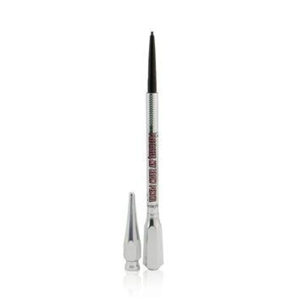 Benefit precisely my brow pencil front view showing sleek packaging and grey shade benefit