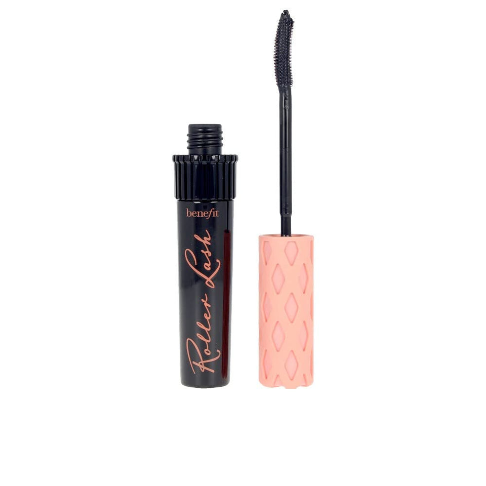 Benefit Roller Lash front packaging showing tube and wand, highlighting lifted curl