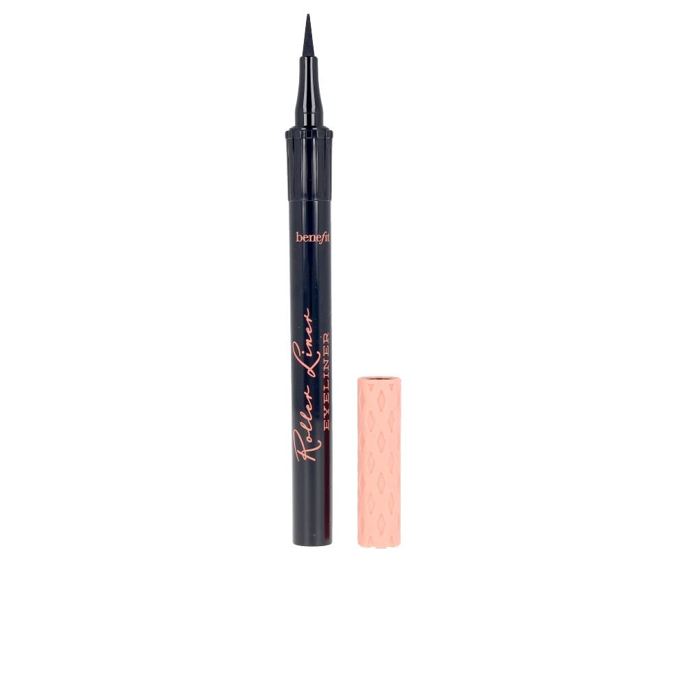 Benefit Roller Liner front packaging showing compact pen and label for easy travel