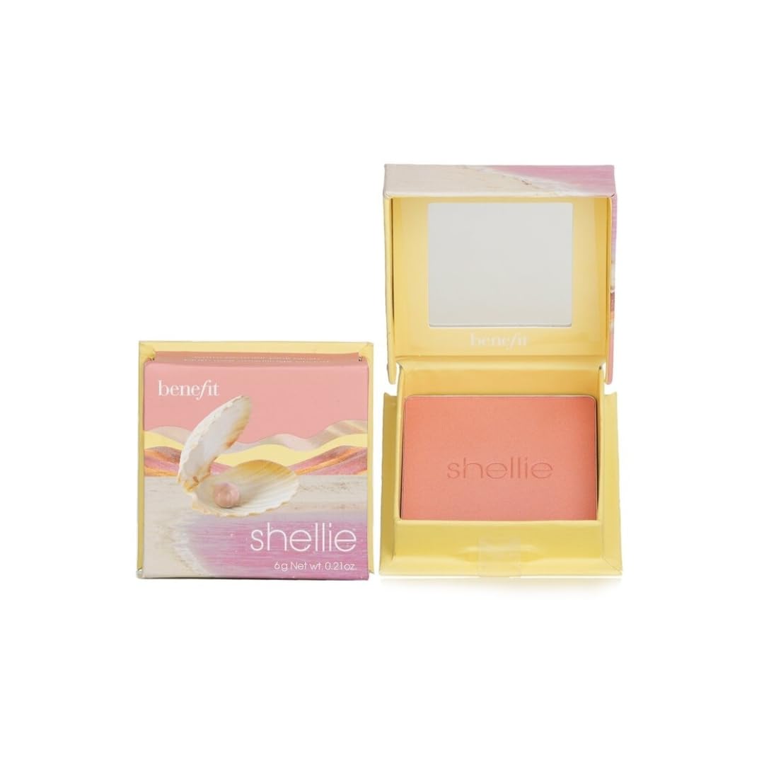 Benefit front packaging showing compact and brand for travel convenience