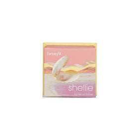 Benefit close-up of pan texture highlighting silky, weightless powder