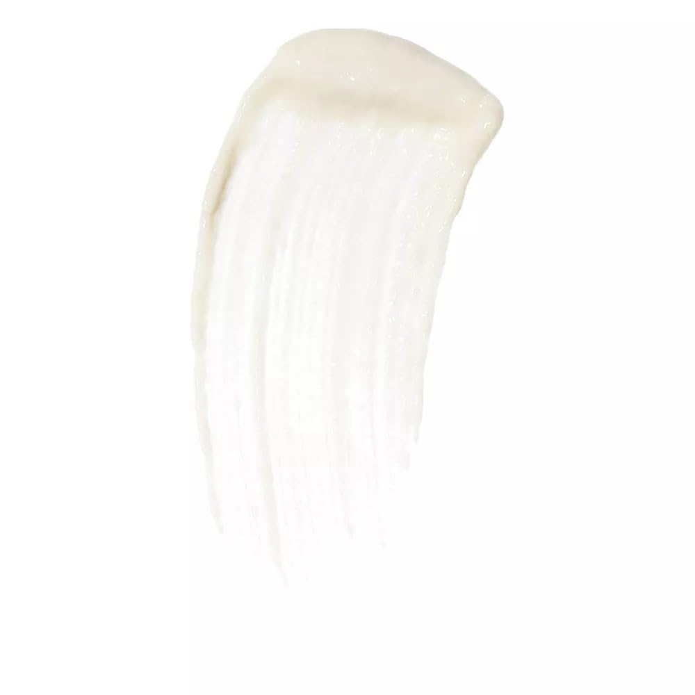 Benefit texture close-up of creamy translucent wax demonstrating smooth, buildable consistency