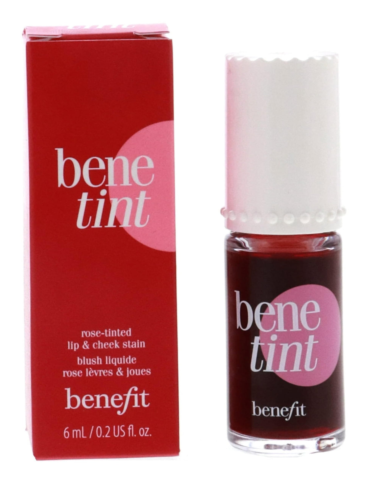 Benefit texture swipe on arm showing rosy tint, smooth blendable finish