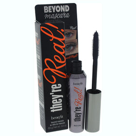 Benefit front packaging showing tube and logo for instant recognition and appeal