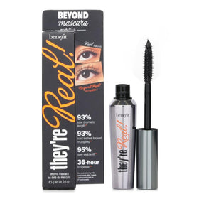 Benefit wand swipe texture showing rich pigment for thicker, longer-looking lashes