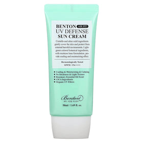 BENTON front packaging showing product and SPF benefits