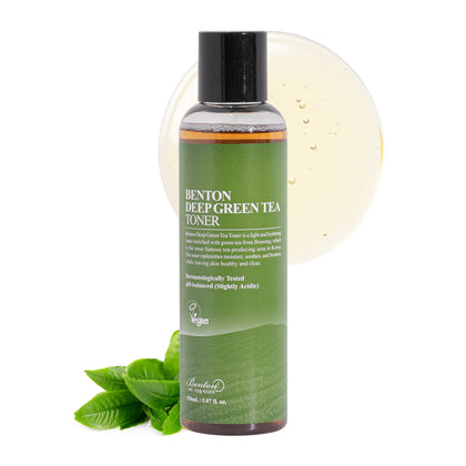 BENTON front bottle view showing clean packaging and calming benefit
