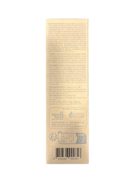 BENTON ingredient label closeup highlighting vitamin C, adenosine and hydrating agents