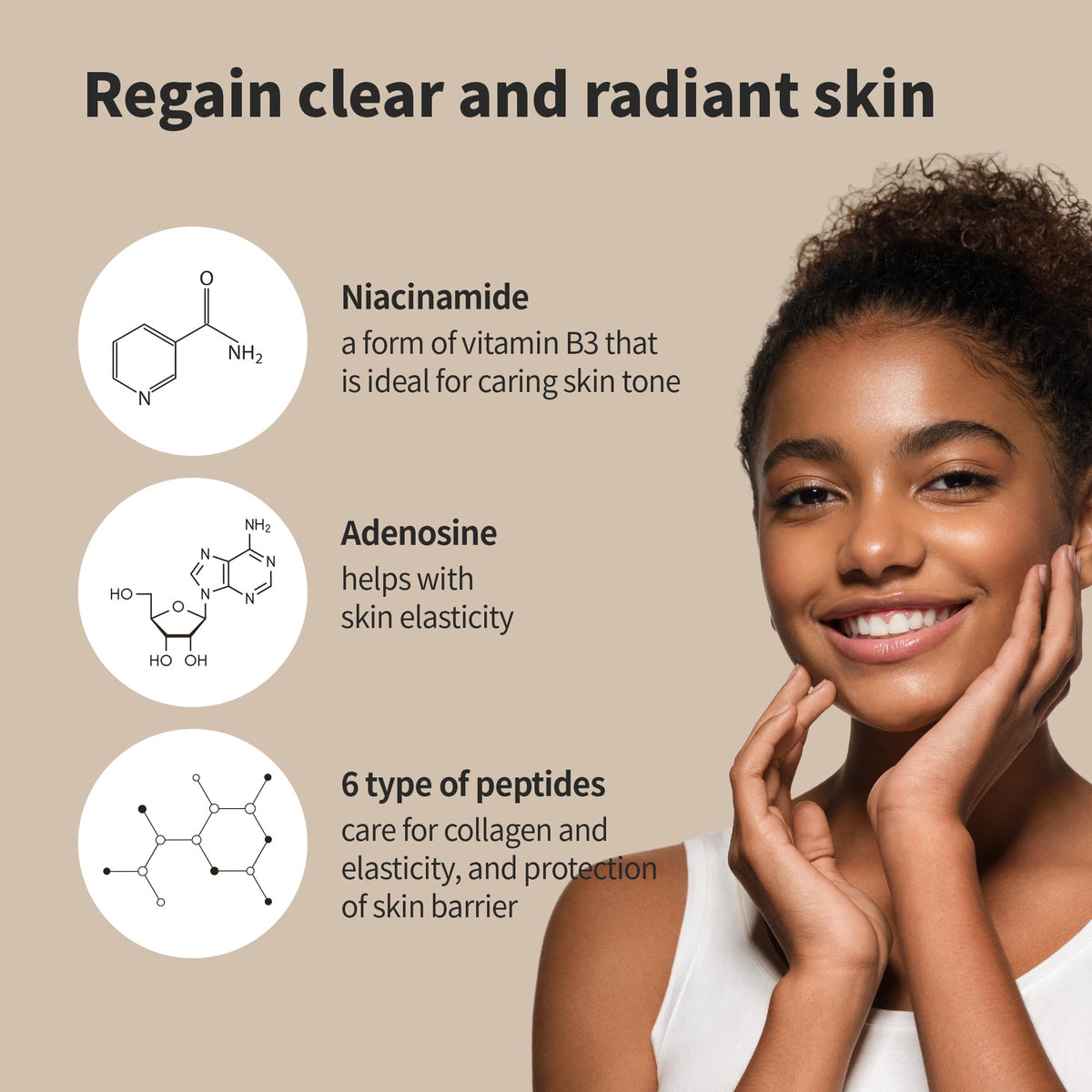 BENTON ingredient label detail highlighting clean-beauty composition and benefits