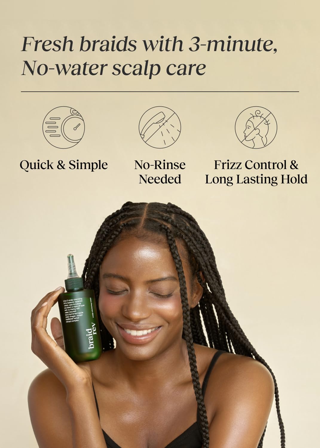 Bephor liquid texture in dropper demonstrating lightweight, non-greasy feel