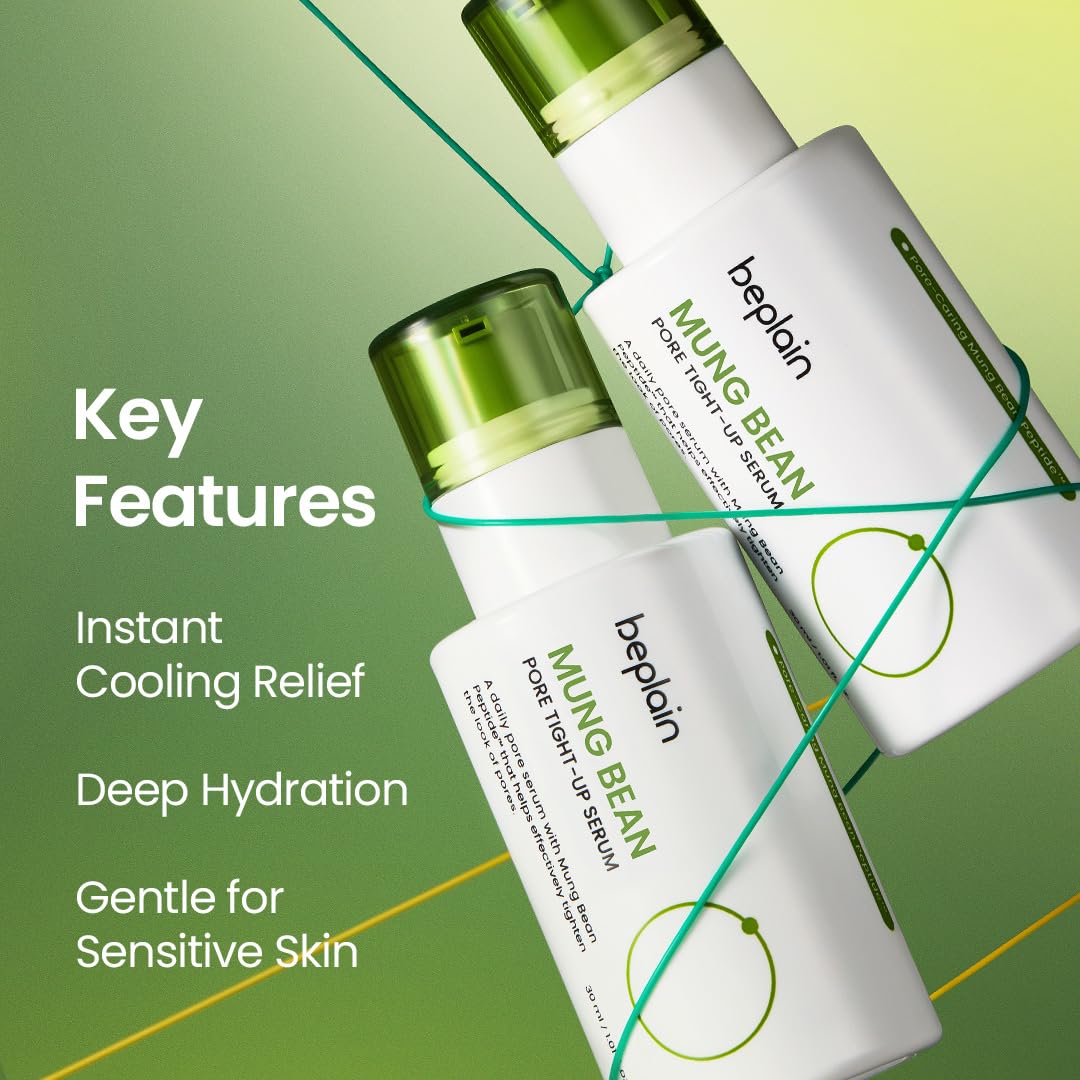 beplain ingredient label with niacinamide and peptides for calming benefit