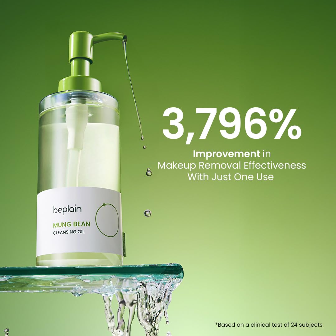beplain emulsifying with water rinses clean without sticky residue benefit