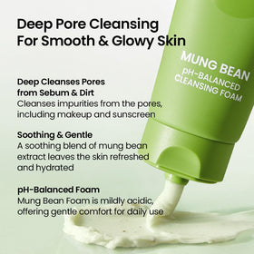 beplain cleanser being dispensed from tube, shows easy application benefit
