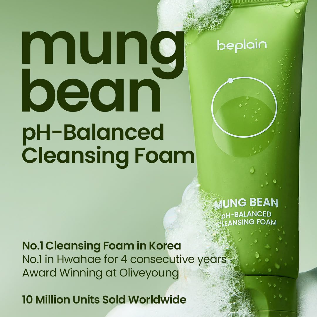 beplain texture close-up of creamy foam, demonstrates gentle lathering benefit