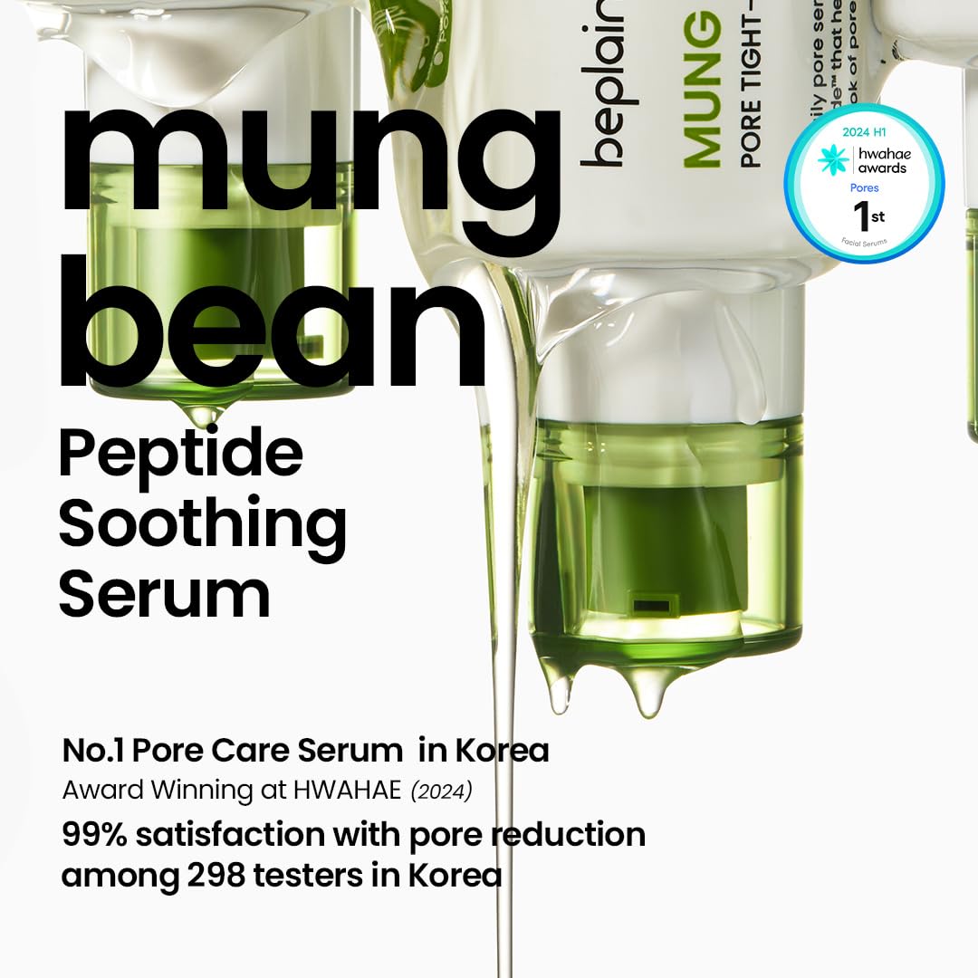 beplain close-up droplet texture highlighting quick absorption benefit